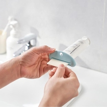 Toothpaste clip pusher facial cleanser hand cream household manual roller press toothpaste squeezer lazy artifact squeezer