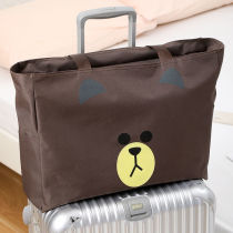 High school students in the school bag bag can put the rod box large capacity dormitory handbag to collect bag