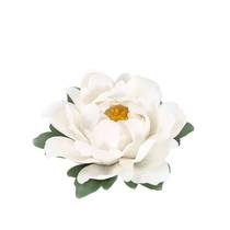 Hand peony flower inserted ceramic line fragrance fragrance aroma dish aroma dish Chinese tea ceramic ceramic
