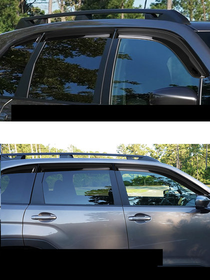 25 Subaru Forester 자동차 창문 비가 눈썹 포스터 외부 수정 맑은 비가 쉴드 방패 밝은 스트립에 적합합니다. 25 Subaru Forester 자동차 창문 비가 눈썹 포스터 외부 수정 맑은 비가 쉴드 방패 밝은 스트립에 적합합니다.
