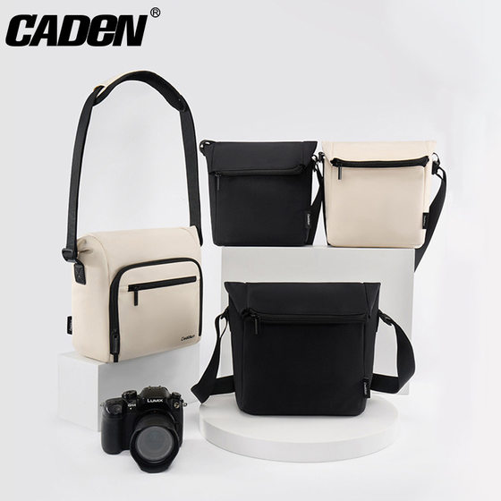 CADEN 간단한 캐주얼 카메라 가방, 원산지 패션 방수 사진 가방, 남성 및 여성 범용 마이크로 싱글 SLR 가방 CADEN 간단한 캐주얼 카메라 가방, 원산지 패션 방수 사진 가방, 남성 및 여성 범용 마이크로 싱글 SLR 가방