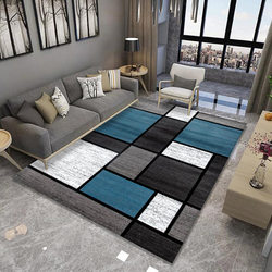 Geometric printing carpet living room floor mat blanket