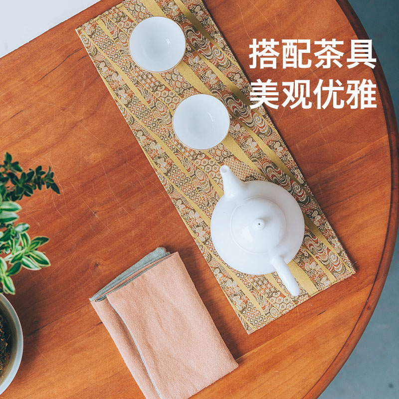 In tea table cloth {sung} brocade zen wind table flag tea tea cloth art China rectangle Chinese style with zero