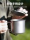 Jinf Pure Titanium Folding Water Cup 야외 티타늄 티 컵 휴대용 고온 저항성 머그잔 여행 캠핑 커피 컵 Jinf Pure Titanium Folding Water Cup 야외 티타늄 티 컵 휴대용 고온 저항성 머그잔 여행 캠핑 커피 컵