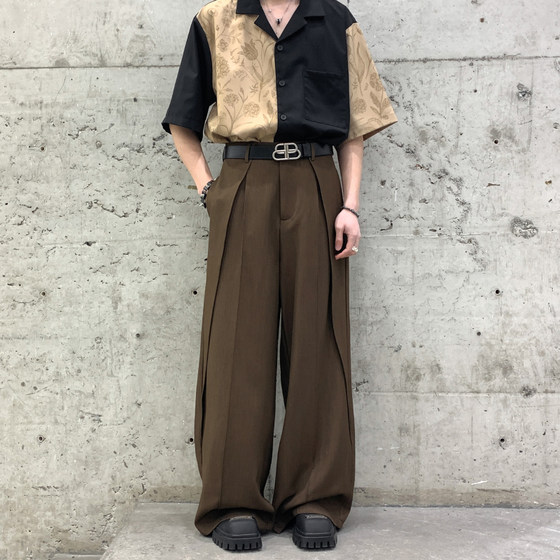 Majira trousers draped and high-end cleanfit high-end pants men's large size Yamamoto style straight wide-leg pants
Majira trousers draped and high-end cleanfit high-end pants men's large size Yamamoto style straight wide-leg pants