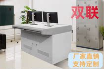 Double-linked monitoring platform three-linked operating platform Unionunincorporated platform Four console security room quality command center dispatch desk