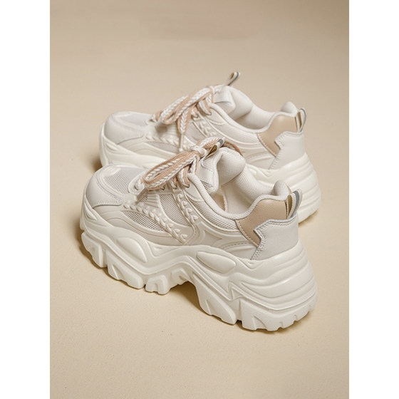 NAAI EEN丨Dad shoes women's shoes 2025 new autumn and summer thick-soled white shoes versatile sports shoes
NAAI EEN丨Dad shoes women's shoes 2025 new autumn and summer thick-soled white shoes versatile sports shoes