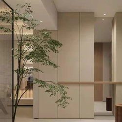 vPlant simulation bionic indoor simulation ornaments wabi pot green tree planting net wind fake tree red landscaping landscape banyan tree silence