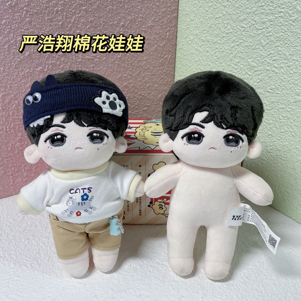 时代少年团 宋亚轩 棉花娃娃 时代少年团宋亚轩棉花娃娃20cm可爱超萌送朋友节日礼物tnt玩偶
