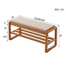 Cave mighty home can sit on and change shoe stool solid wood entry shoe stool home entrance shoe cabinet shoe rack long stool