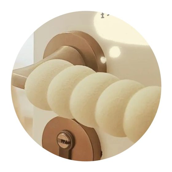 Milk Fufu 안티 정전기 도어 핸들 외피 겨울 손잡이 보호 덮개 가정 덮개 방지 도어 핸들 장갑 Milk Fufu 안티 정전기 도어 핸들 외피 겨울 손잡이 보호 덮개 가정 덮개 방지 도어 핸들 장갑