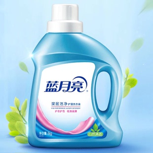 蓝月亮洗衣液自然清香深层洁净除螨瓶装宠物家用官方正品