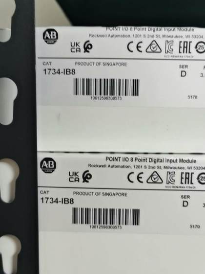 Rockwell AB 1734-IB8 브랜드 새로운 원본 23 년 Rockwell AB 1734-IB8 브랜드 새로운 원본 23 년
