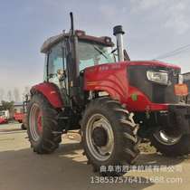604 new four-wheel drive high-horsepower tractor low fuel consumption medium-sized tractor high-efficiency hydraulic assist national subsidy