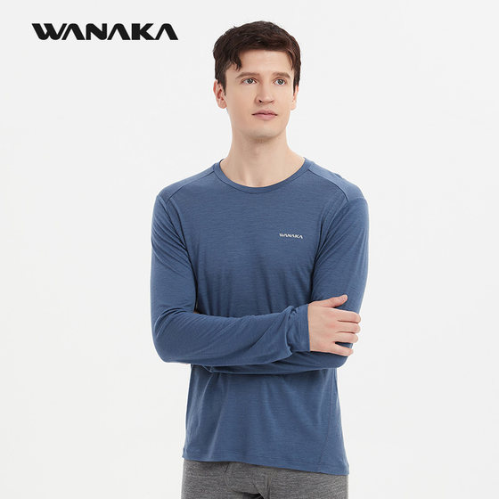 WANAKA Merino Pure Wool Men's Long Sleeve T-shirt Breathable Quick Dry Clothes Outdoor Running and Hiking Four Seasons
WANAKA Merino Pure Wool Men's Long Sleeve T-shirt Breathable Quick Dry Clothes Outdoor Running and Hiking Four Seasons