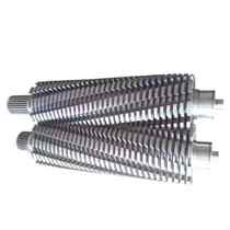 New Set Spiral Hob Knife Stainless Steel Pelletizer Hob Knife Pelletizer Rotary Knife Shredders Shredders Pineapple