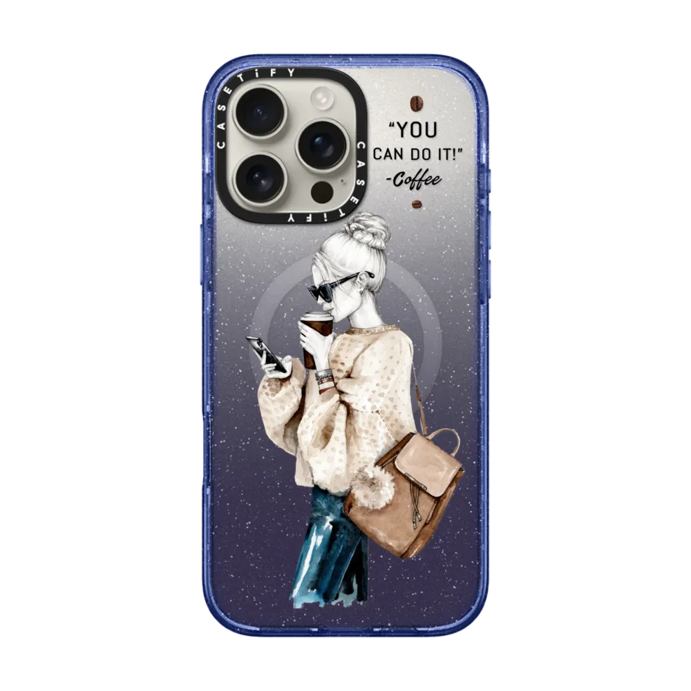 iPhoneアクセサリー CASETiFYMagSafe iPhone16 Girl and coffee forc4.jpg