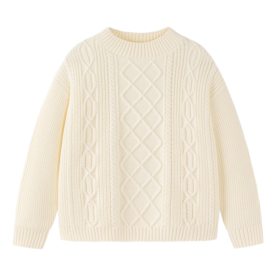 Mini Balabala girls sweater winter clothes medium-sized children children's baby warm and fashionable knitted sweater top
Mini Balabala girls sweater winter clothes medium-sized children children's baby warm and fashionable knitted sweater top