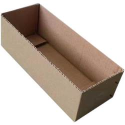 Cosmetics shelf display box carton large opening long box bottomless carton warehouse rectangular carton