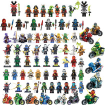 2020 new 13 seasons Lego Phantom Ninja series out of print rare man full set of mecha battle car Dragon building blocks