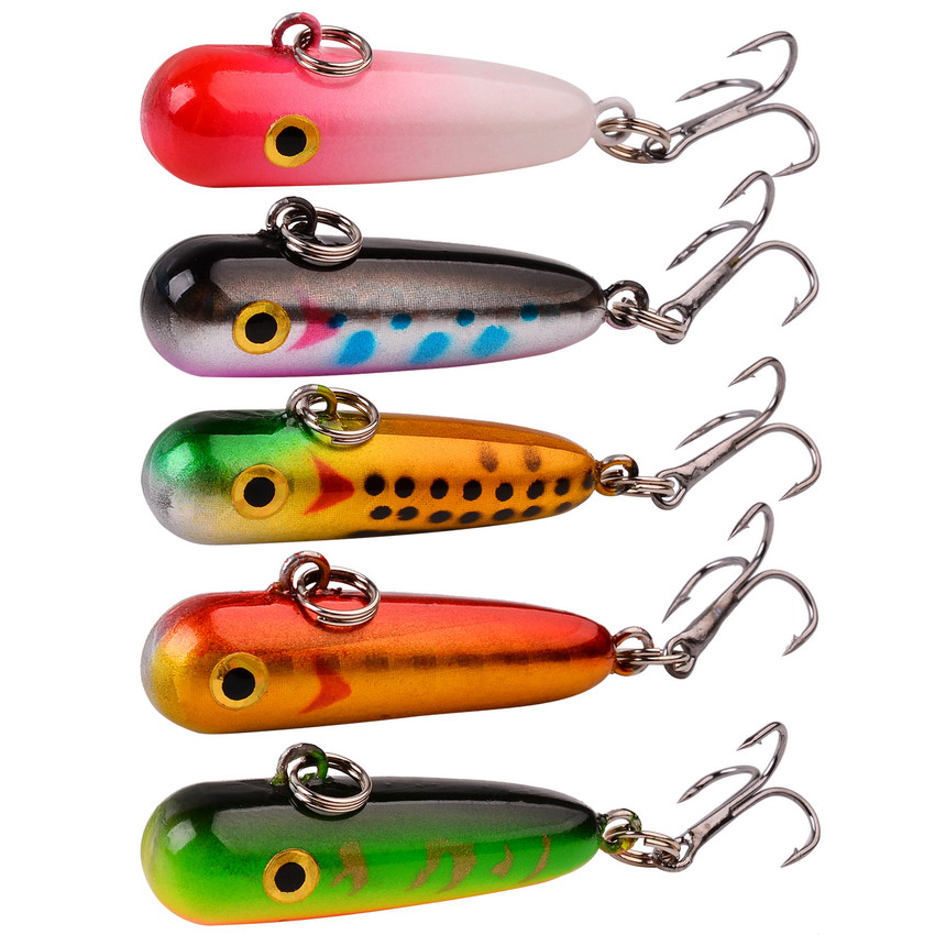 Aorace Laser Slow Mixed Minnow Fishing Lure Set Wobbler Cran