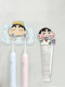 Crayon Shin-Shin-Wall 펀치가없는 벽걸이 칫솔 홀더 아크릴 커플 전기 칫솔 저장 홀더 치약 저장 클립 Crayon Shin-Shin-Wall 펀치가없는 벽걸이 칫솔 홀더 아크릴 커플 전기 칫솔 저장 홀더 치약 저장 클립
