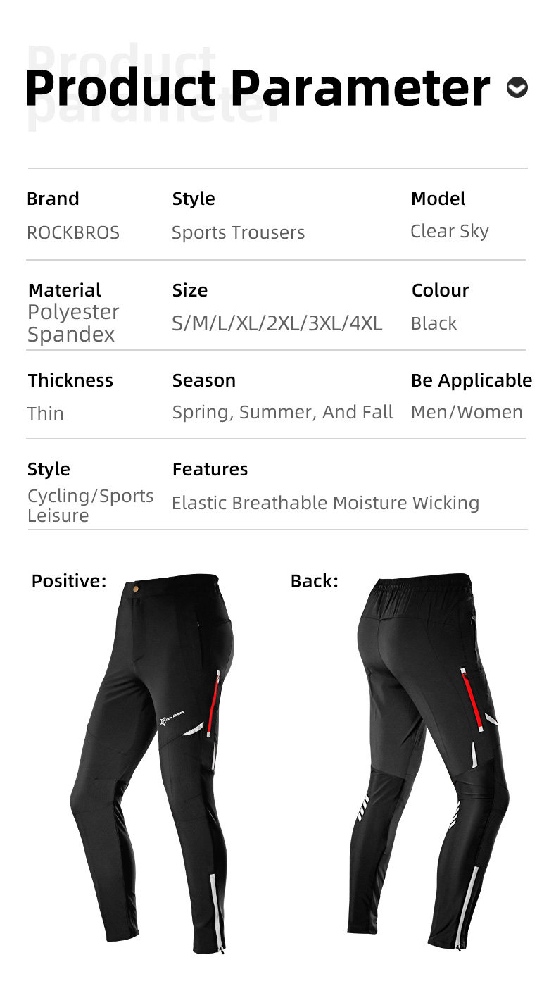 Robros Light Comensy Cycling Pants Summ's Summ 