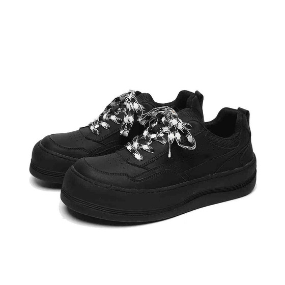 GUILF original niche big headboard shoes men's autumn design black sports thick-soled trendy shoes
GUILF original niche big headboard shoes men's autumn design black sports thick-soled trendy shoes