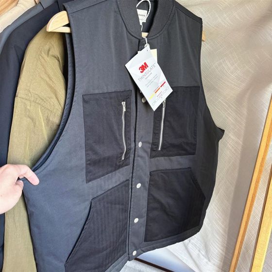 3M warm velvet! Herringbone thin cotton vest! Men's C workwear wide version trendy casual jacket baseball collar vest
3M warm velvet! Herringbone thin cotton vest! Men's C workwear wide version trendy casual jacket baseball collar vest