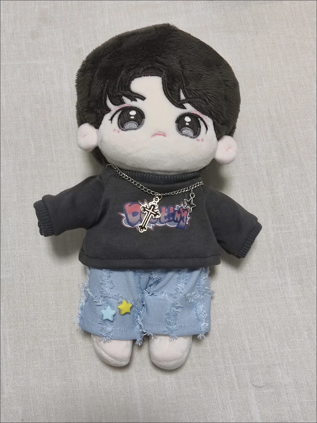 时代少年团棉花娃娃严浩翔高颜值玩偶20cm手工棉花娃娃