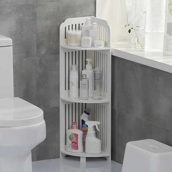 Bathroom floor-standing corner storage rack toilet multi-layer classification storage rack bathroom triangular large capacity storage cabinet
Bathroom floor-standing corner storage rack toilet multi-layer classification storage rack bathroom triangular large capacity storage cabinet