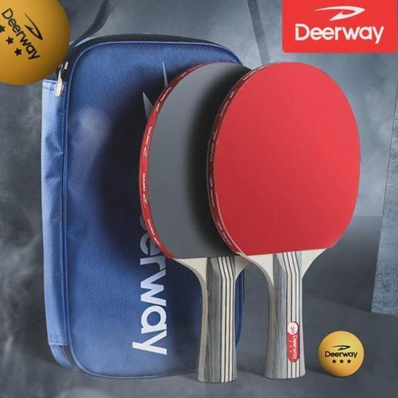 Table tennis racket suit double-sided reverse adhesive finished product direct shot horizontal shot 2 racket suit
Table tennis racket suit double-sided reverse adhesive finished product direct shot horizontal shot 2 racket suit