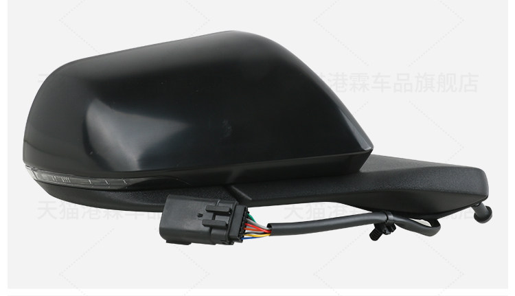 Suitable for Imported Ford Mustang Rearview Mirror Assembly, Mustang Rearview Mirror Assembly with Painted Reflector