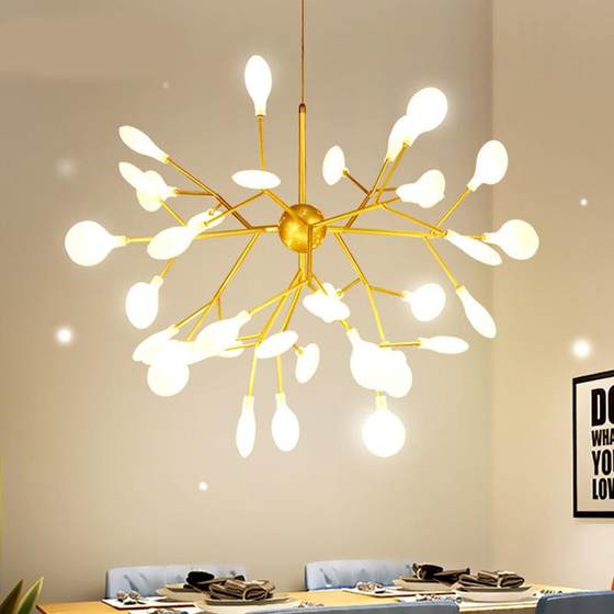 Nordic living room chandelier postmodern simple branch restaurant bedroom lamp creative personality clothing store firefly lamp fixture
Nordic living room chandelier postmodern simple branch restaurant bedroom lamp creative personality clothing store firefly lamp fixture