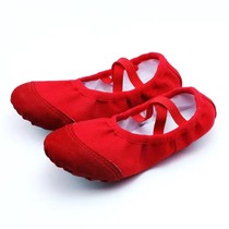 Dance shoes womens soft-soled practice shoes for toddlers children cat claws adult figures Chinese dance ballet shoes no laces