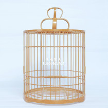 Luxury boutique thrush bird cage bamboo products Tianjin cage bird cage selection bamboo material