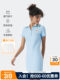 Ellesse Small Shell Retro 대비 컬러 테니스 폴로 드레스 여름 스포츠 스커트 세련된 슬림 한 캐주얼 피트니스 Ellesse Small Shell Retro 대비 컬러 테니스 폴로 드레스 여름 스포츠 스커트 세련된 슬림 한 캐주얼 피트니스