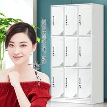 Nay high locker Dormitory Staff Staff Locker Shoes Cabinet Cupboard cupboard Storage Multi-door cupboard Nine doors More wardrobe Plus