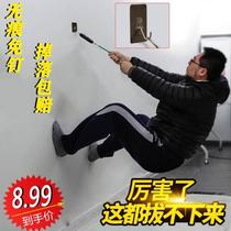 Strong adhesive hooks wall hanging hooks traceless stickers super load-bearing white gray wall stickers no punching household adhesive hooks