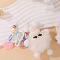 Dolly car key pendant plush mini creative meaning manufacturer small jewelry imitation fur small pendant love little doll