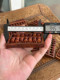 Hainan Huanghuali Wood 7 단계 작은 주판 9*6*1 cm, 큰 건강 Hainan Huanghuali Wood 7 단계 작은 주판 9*6*1 cm, 큰 건강