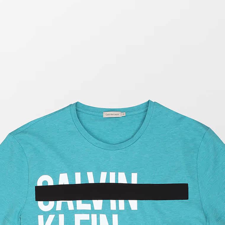 Calvin Klein Jeans/CK 2015春夏新款 男士个性字母T恤 J302560