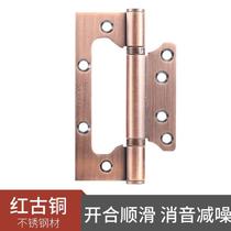 Hinge stainless steel concealed indoor thickened loose-leaf 5-inch cabinet door folding silent cabinet 4-inch loose-leaf household