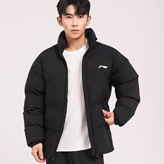 Li ning 정통 2025 새로운 남자와 여자 같은 스타일 따뜻한 스탠딩 칼라 편안하고 다목적 스포츠 면화 재킷 AJMU293-1 Li ning 정통 2025 새로운 남자와 여자 같은 스타일 따뜻한 스탠딩 칼라 편안하고 다목적 스포츠 면화 재킷 AJMU293-1