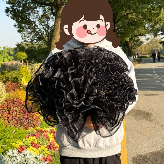로리타 짧은 스타일 가봉 4 층 소프트 원사지지 코스 푹신한 스커트 로리타 폭력 페티코트 25cm 블랙 로리타 짧은 스타일 가봉 4 층 소프트 원사지지 코스 푹신한 스커트 로리타 폭력 페티코트 25cm 블랙