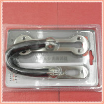 Special price zinc alloy door stopper Anti-theft buckle door latches door bolted bolt thickened burglar-proof chain