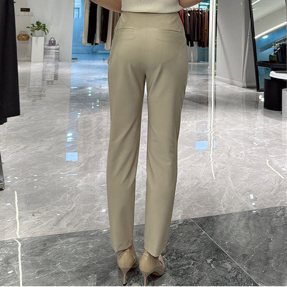 Welfare exclusive black cigarette pipe pencil pants for women 2025 spring new women's pants high waist baguette small
Welfare exclusive black cigarette pipe pencil pants for women 2025 spring new women's pants high waist baguette small