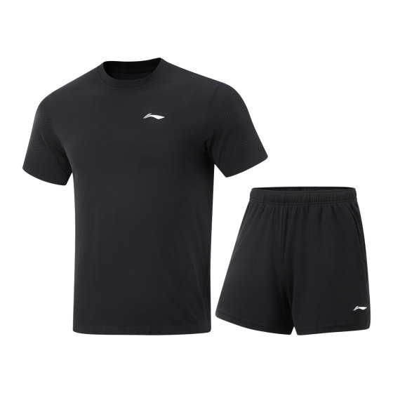 Li Ning Table Tennis Series Competition Set Sett Getting Get Geting the Men and Women 's Quick Dry Lockable Trainable Training Suit 2025 New Model Li Ning Table Tennis Series Competition Set Sett Getting Get Geting the Men and Women 's Quick Dry Lockable Trainable Training Suit 2025 New Model