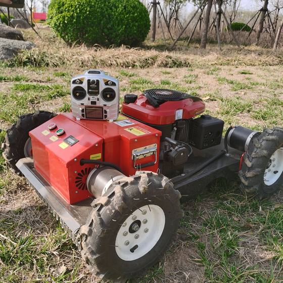 Small orchards Weeding machine Golf course mowing roads on both sides Remote-controlled wheeled lawn mower
Small orchards Weeding machine Golf course mowing roads on both sides Remote-controlled wheeled lawn mower