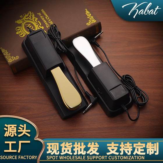 Electric piano Yanyin pedal Electronic piano digital synthesizer switch metal foot pedal universal instrument accessories
Electric piano Yanyin pedal Electronic piano digital synthesizer switch metal foot pedal universal instrument accessories